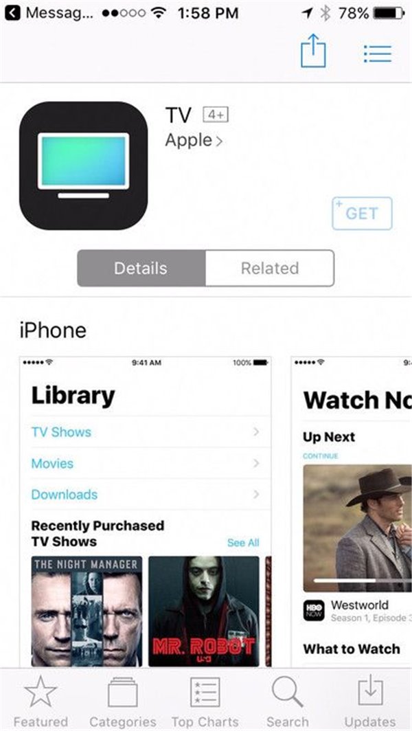 苹果iOS 10.2正式版将至？TV应用上架App Store